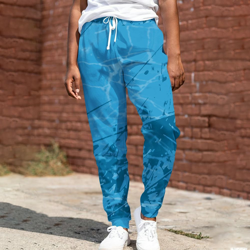 Sweatpant To Match Powder Blue 9s - Profound All Over Print
