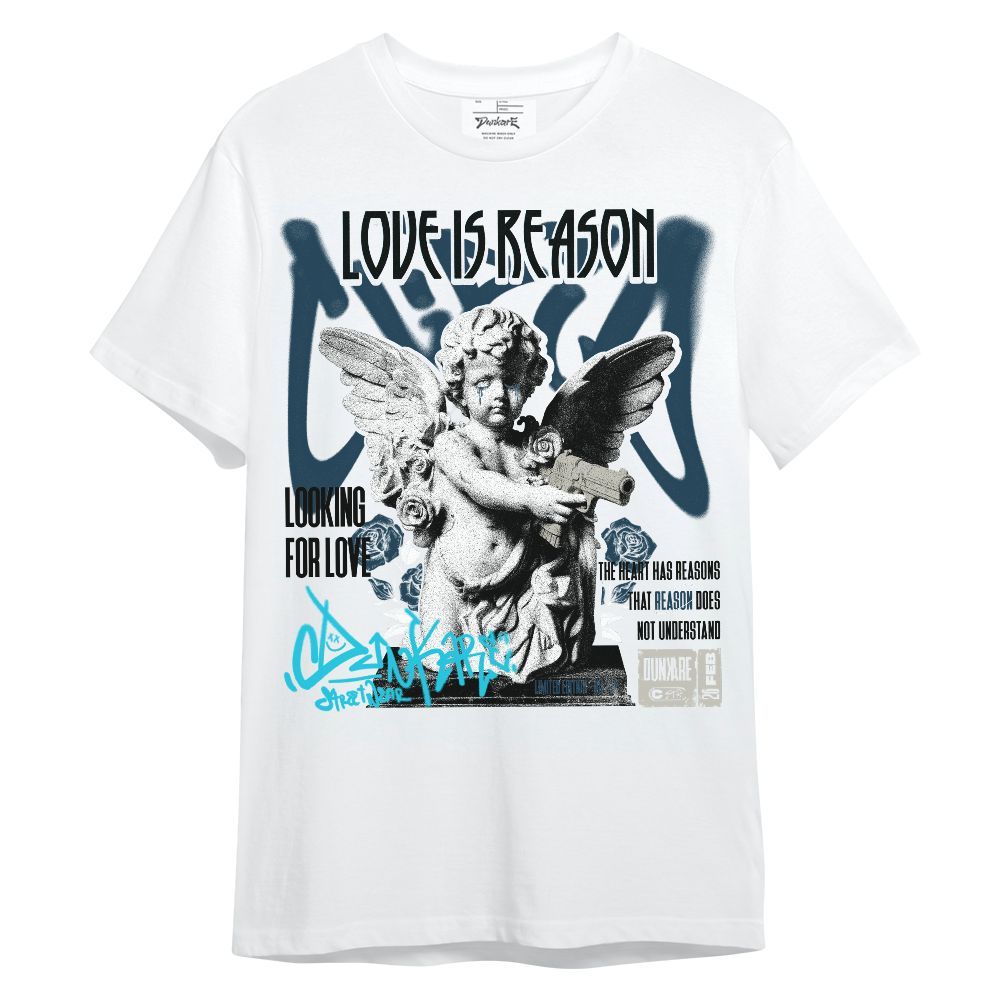 Shirt To Match Air Navy Baltic Blue - Love Is Reason Unisex Shirt