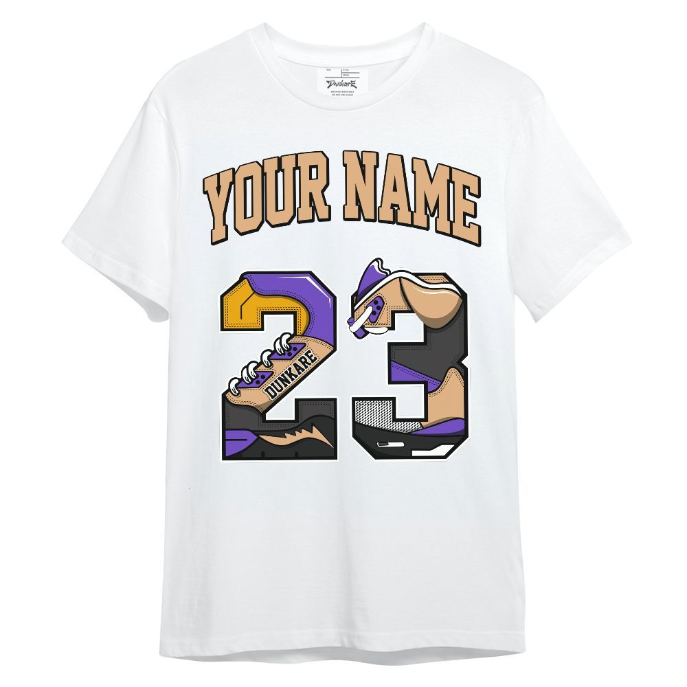 Shirt To Match SE Afrobeats 7s - Custom Name Number 23 5s Unisex Shirt