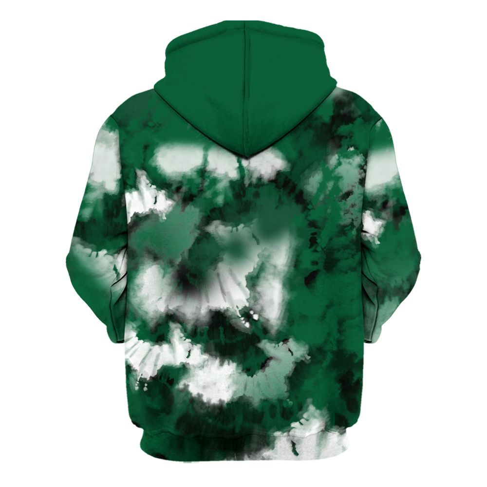 Hoodie To Match High Gorge Green 1s - SNEAKER Girl Money Drip Tie Dye All Over Print