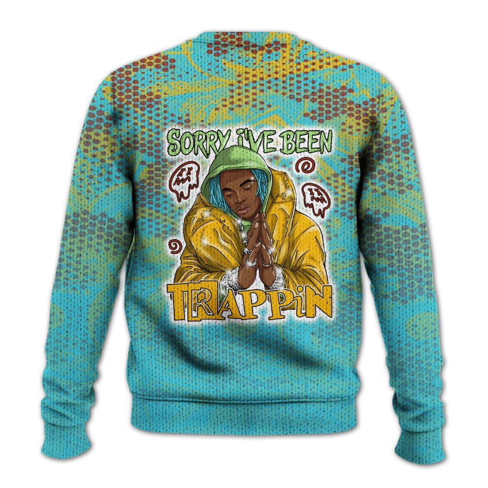 Knitted Sweater To Match SB Dunk Di'Orr Greenwood - Trappin' Banknote