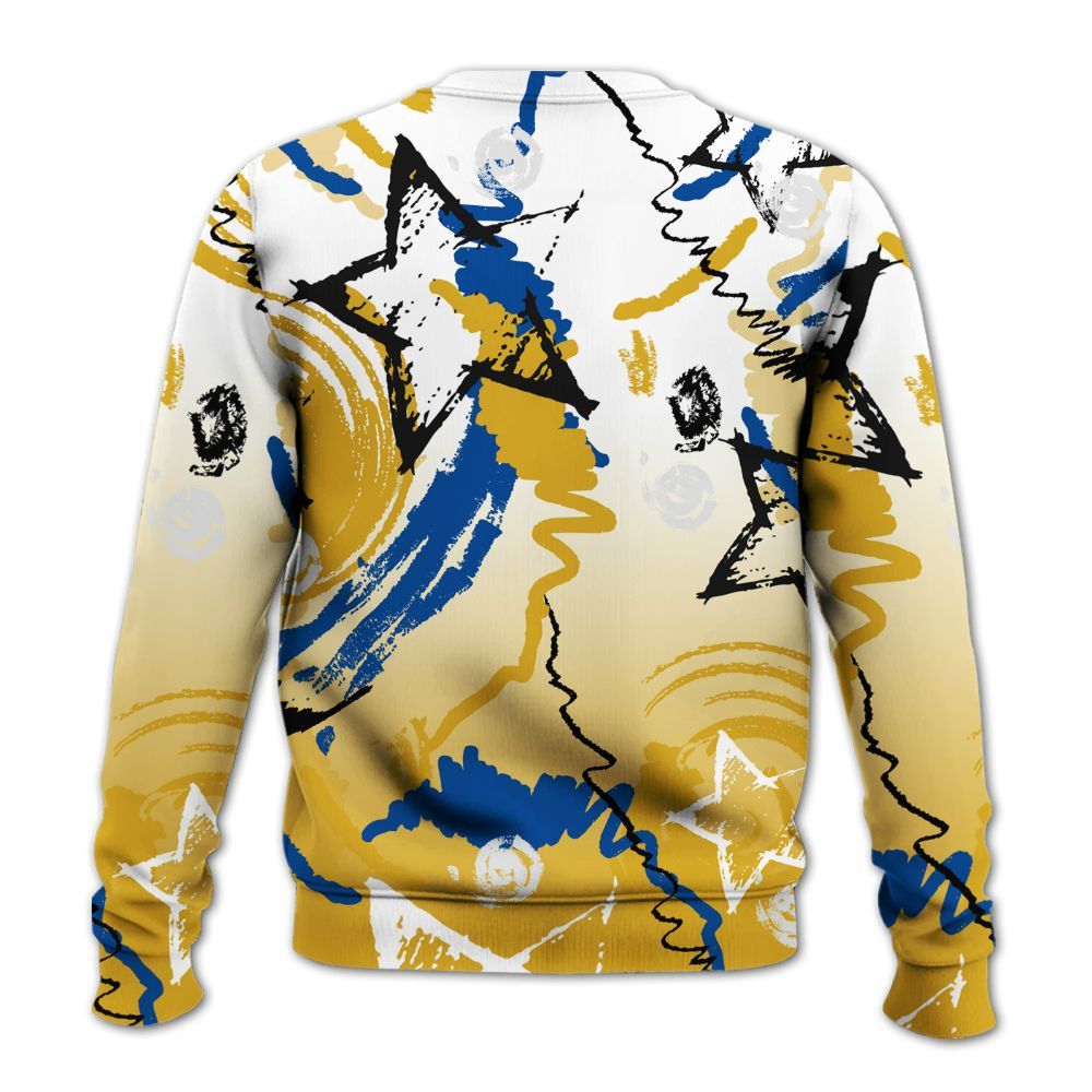 Sweatshirt To Match High Laney 1s - Grind Shine Later Drip All Over Print