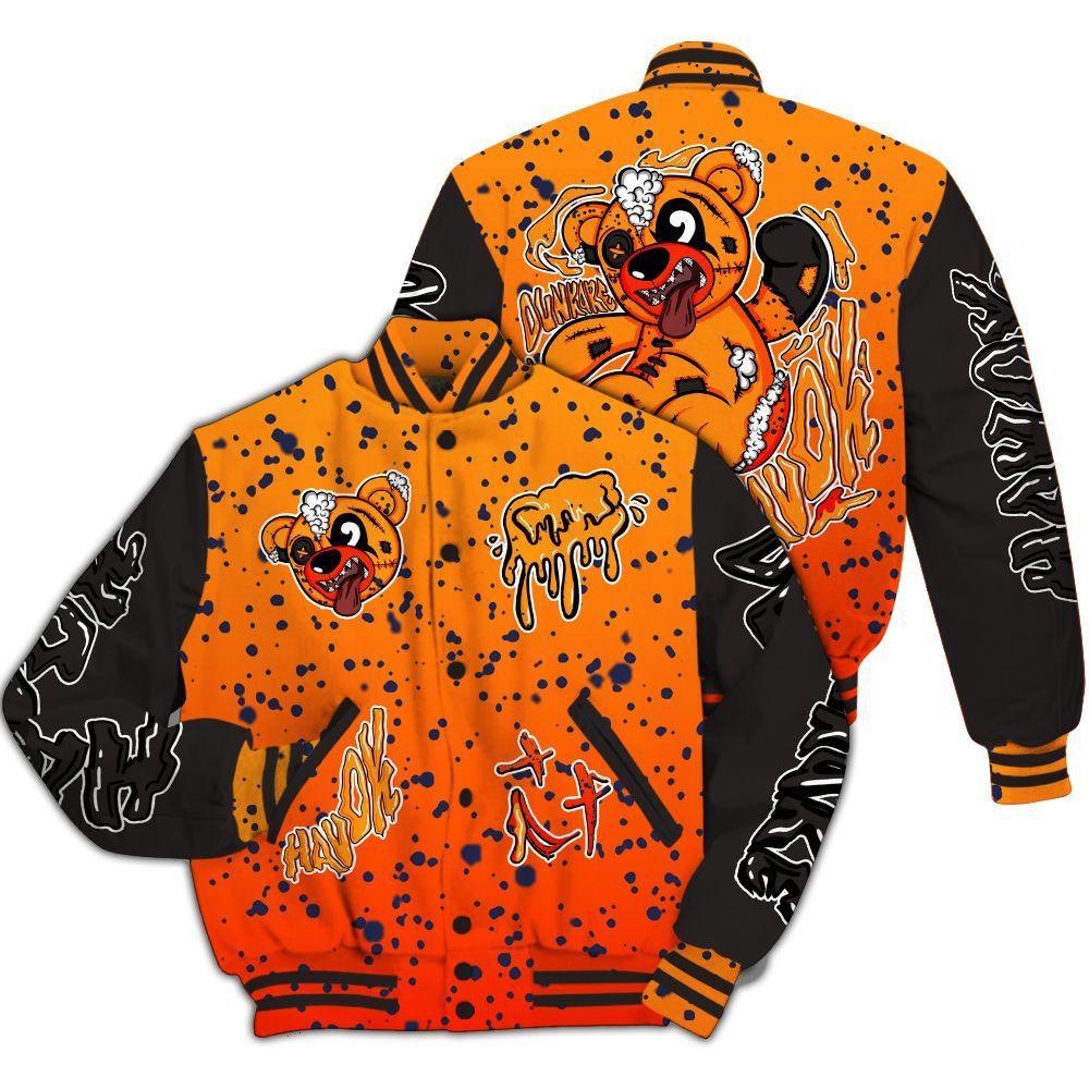 Varsity Jacket To Match Air Max DN Safari Olympic - Havok Bear All Over Print