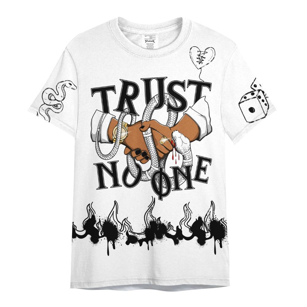 Shirt To Match Kobe 9 EM Protro Halo - Trust No One Snake-Bite Doodle Crayon All Over Print