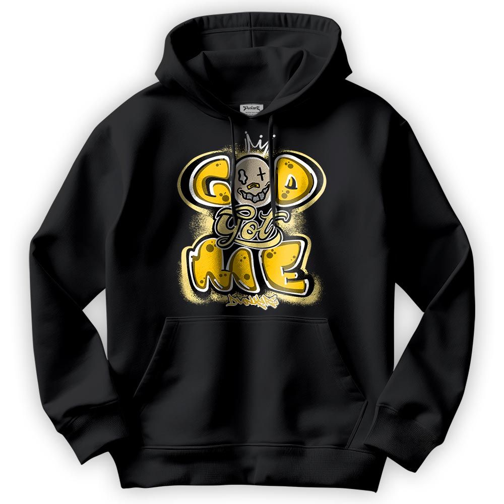 Sweatshirt To Match Vivid Sulfur 4s Hoodie - God Got Graffiti Hoodie Unisex