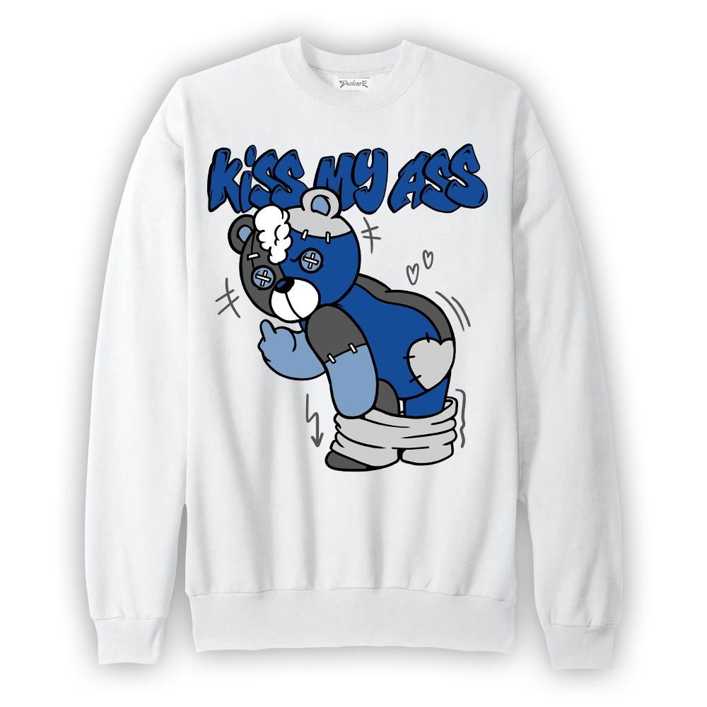 Sweatshirt To match Low Space Royal 11s Sweatshirt - Kiss My Hugz Graphic