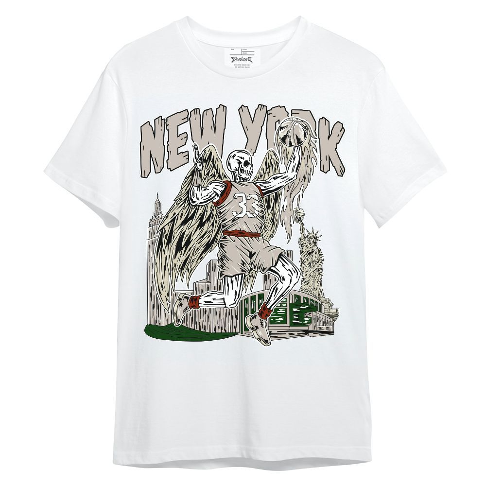 Shirt To Match El Grito 5s - Ewing Era Skeleton Unisex Shirt