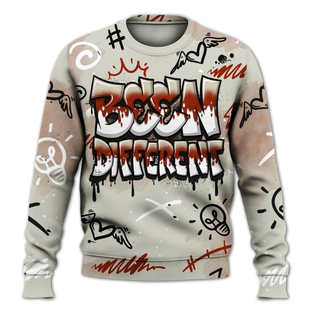 Sweatshirt To Match El Grito 5s - Drip Been Di2ferent All Over Print