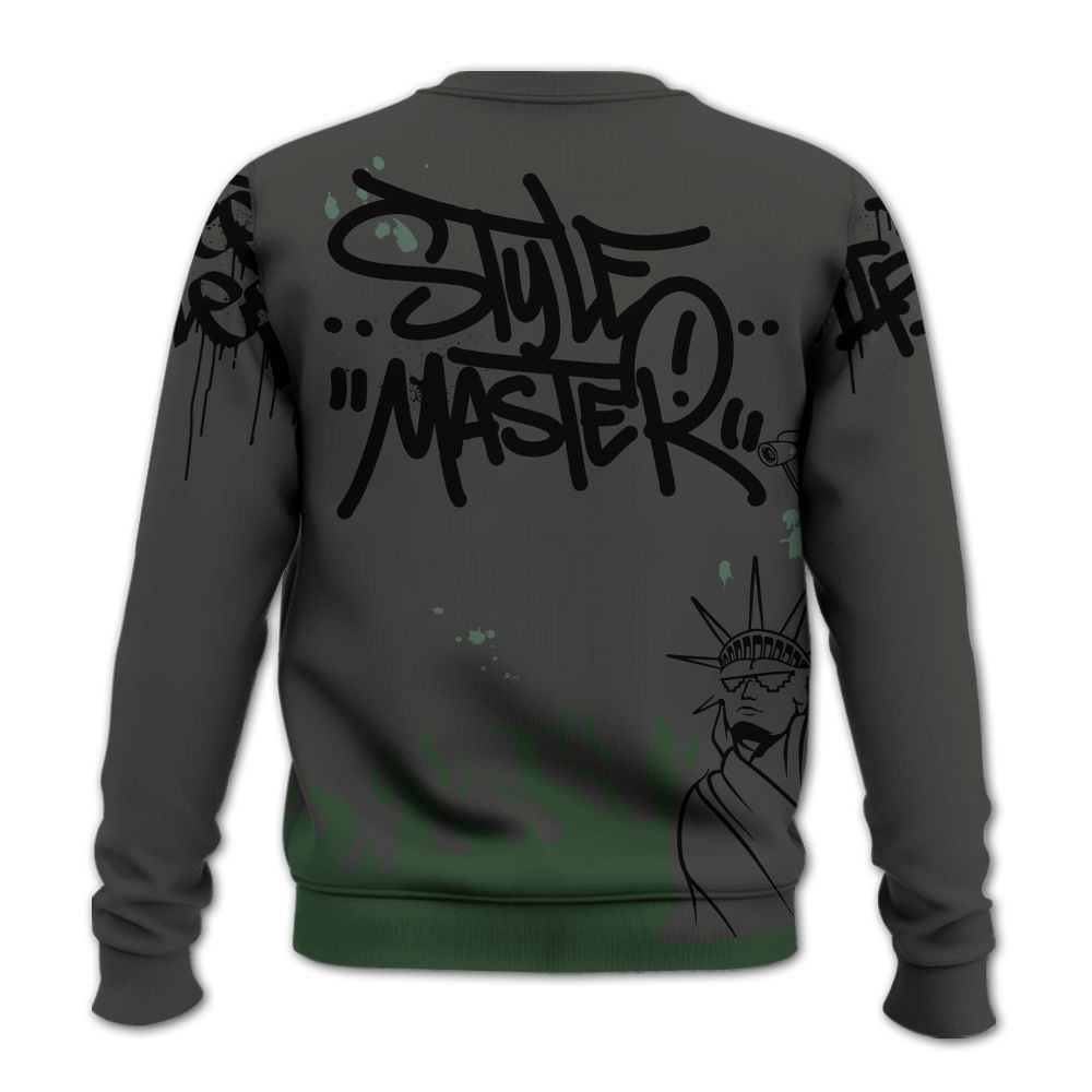 Sweatshirt To Match Dunk Low Skateboards Black - Graphic Fck Around Find Out All Over Print