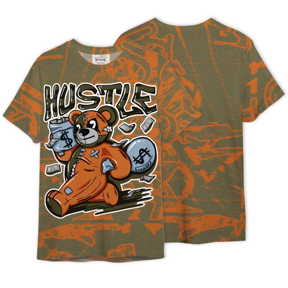 Shirt To Match Olive 5s - Hustles Bear Avant-Garde Shirt Unisex