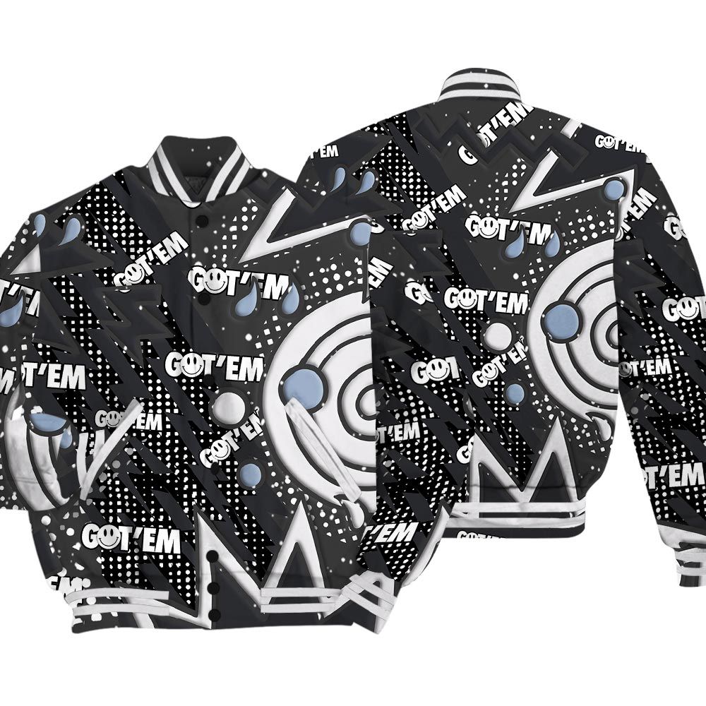 Varsity Jacket To Match Varsity Streetwear Retro Vintage 90s, Reverse Oreo 6s T-Shirt, Sneaker Reverse Oreo 6s Baseball Varsity Jacket 1604 NCT