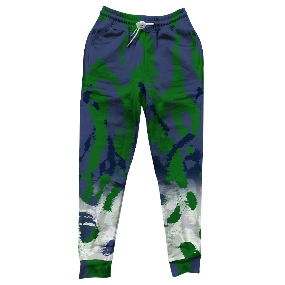 Sweatpant To Match Midnight Navy 13s - Burn All Over Print