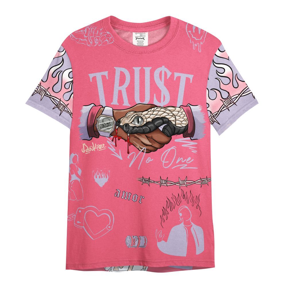 Shirt To Match Peanut Butter Jelly 5s - Snake Trust No One All Over Print