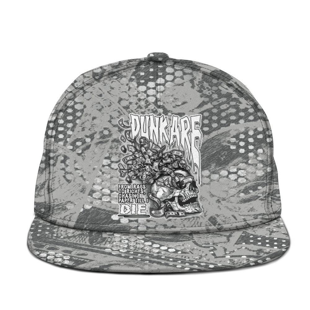 Snapback To Match Retro Wet Cement 4s - From Rags To Riches Graphic