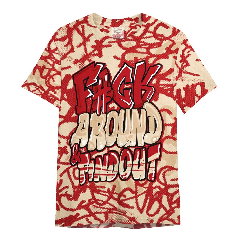 Shirt To Match Dunk Low Strawberry Waffle - Fck And Find Out Graphic Filthy Shirt Unisex