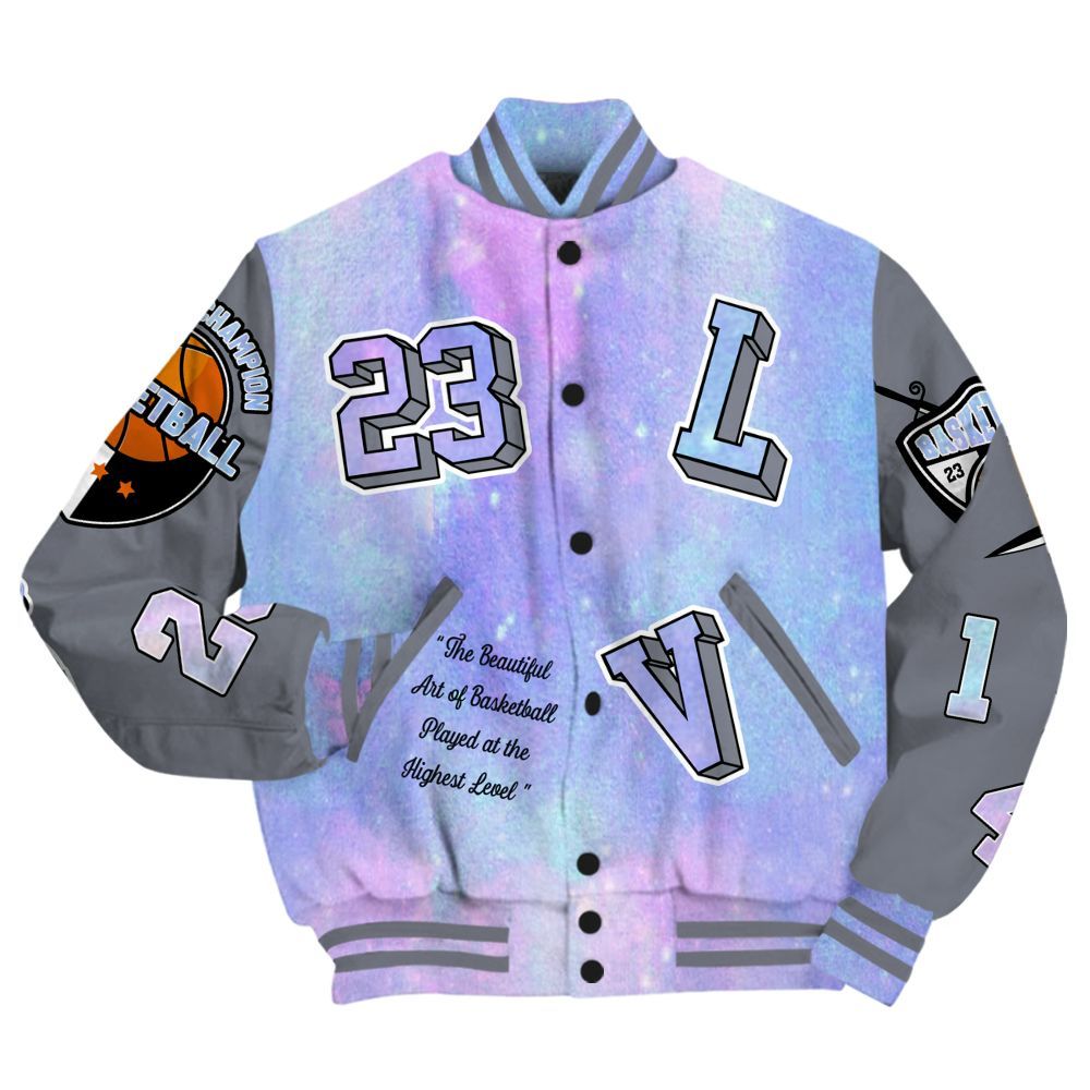 Varsity Jacket To Match Zen Master 4s - The GOAT Got Em Streetwear All Over Print