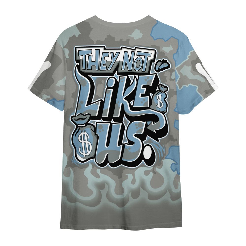 Shirt To Match Denim Worn Blue 2025 4s - Dislike Us Graphic Burning Custom Name All Over Print
