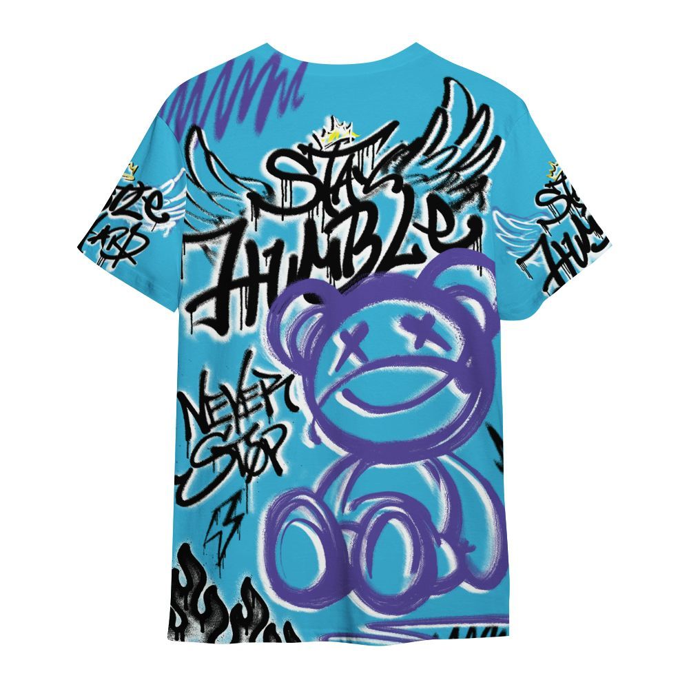 Shirt To Match Retro Aqua 6s - Humble Drip Streetwear Graffity All Over Print