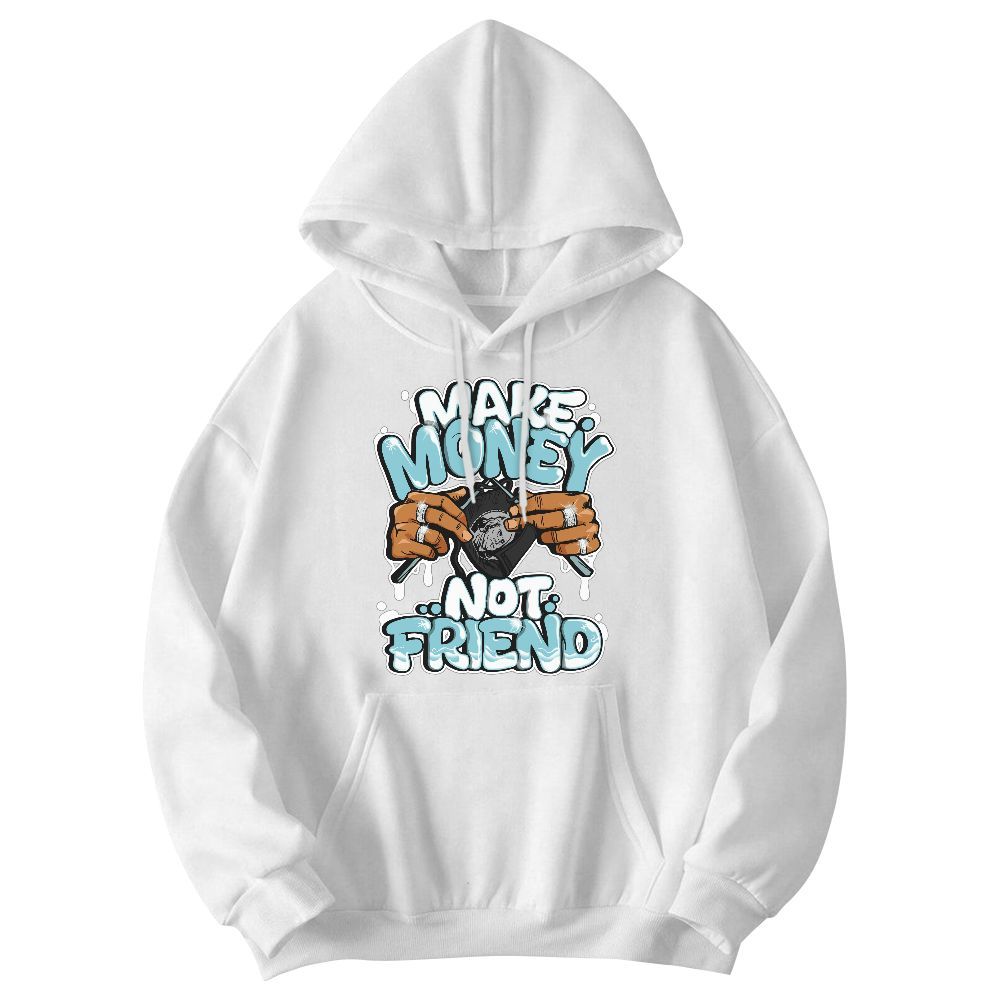 Sweatshirt To Match Low Legend Blue 11s - Make Money Not Friend Graphic Graphic
