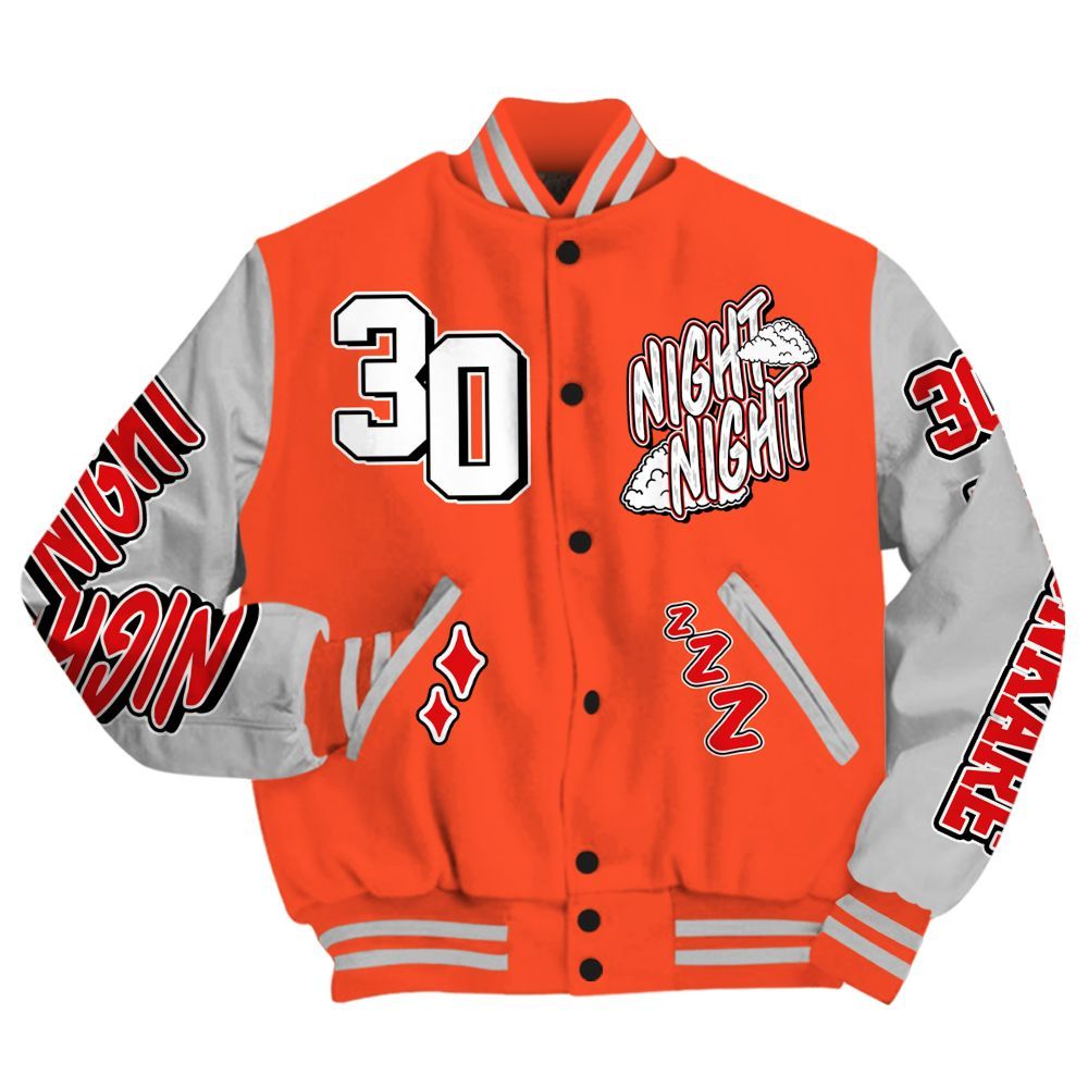 Varsity Jacket To Match Air Max 1 86 Cosmic Clay - Seeya Skeleton All Over Print