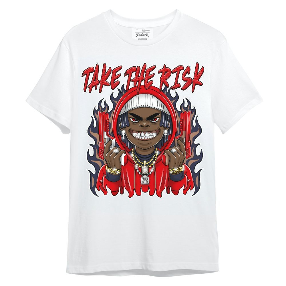 Shirt To Match Low OG Howard Bison 1s - Take The Risk Unisex Shirt