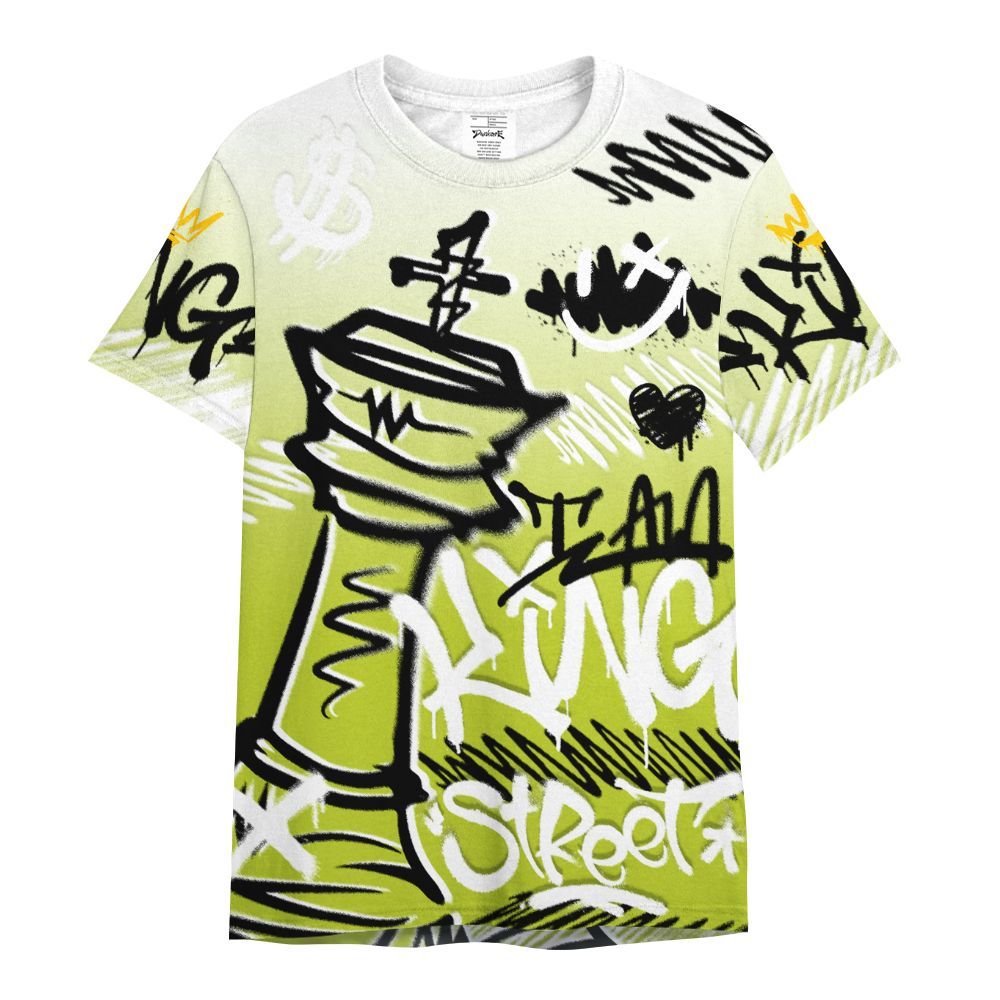 Shirt To Match Bright Cactus 13s - Street King Chess Streetwear All Over Print