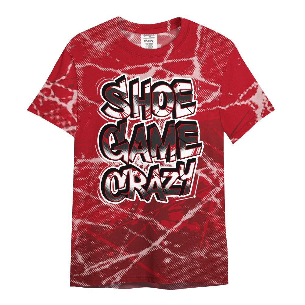 Shirt To Match Bred Velvet 11s - Shoe Game Crazy Graphic All Over Print