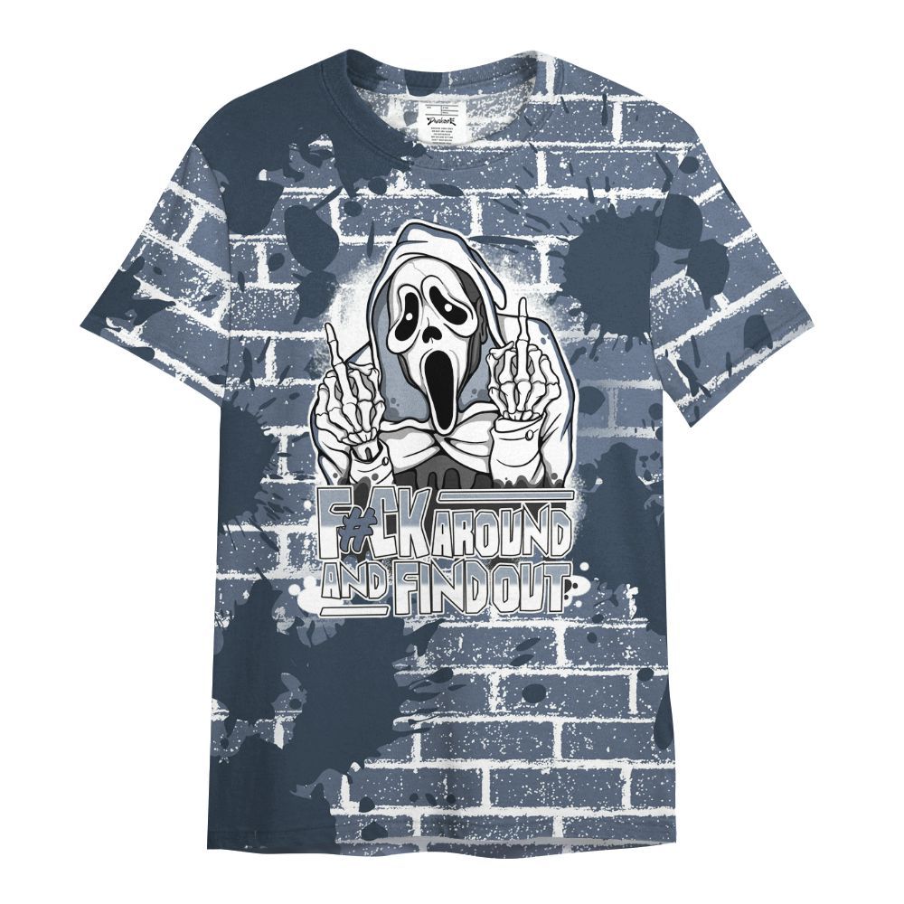 Shirt To Match Low Diffused Blue 11s - F#CK And Find Out Graphic Halloween All Over Print