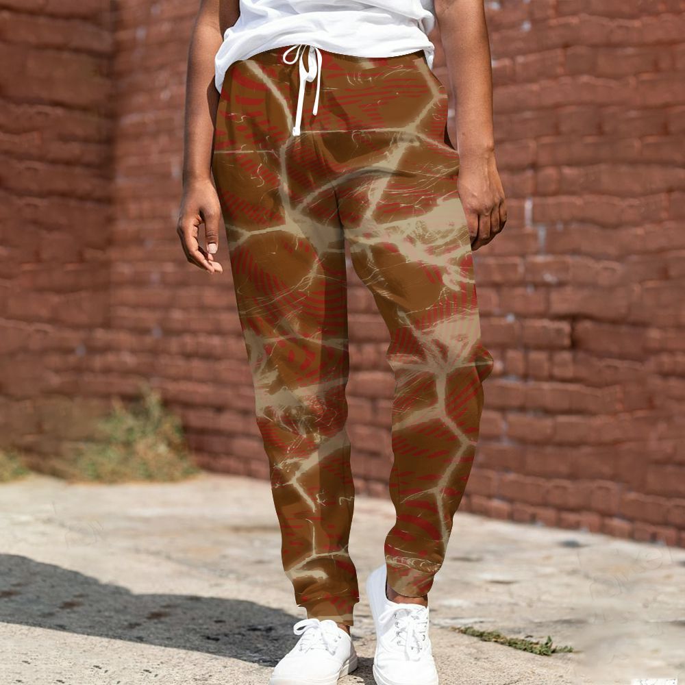 Sweatpant To Match Archaeo Brown 5s - Fume All Over Print