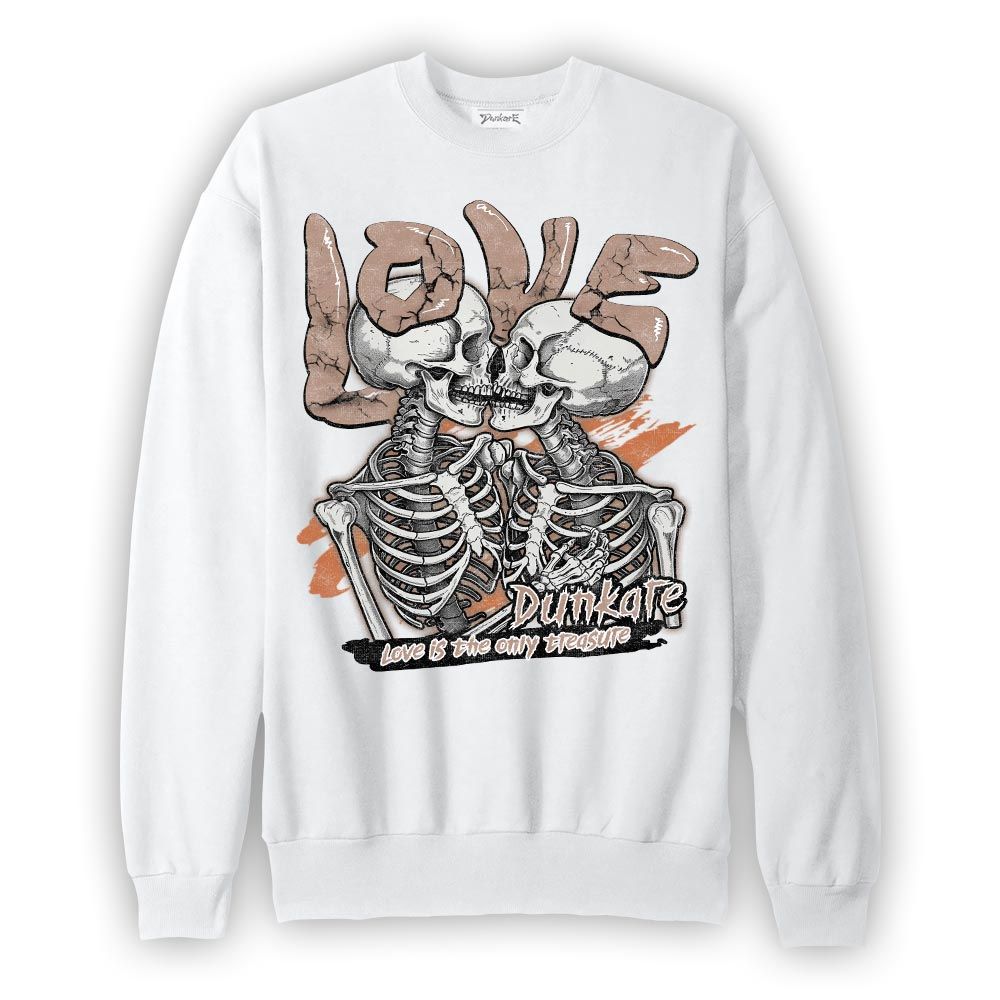 Sweatshirt To match OG Latte 1s Sweatshirt - Skull Love Bear Graphic