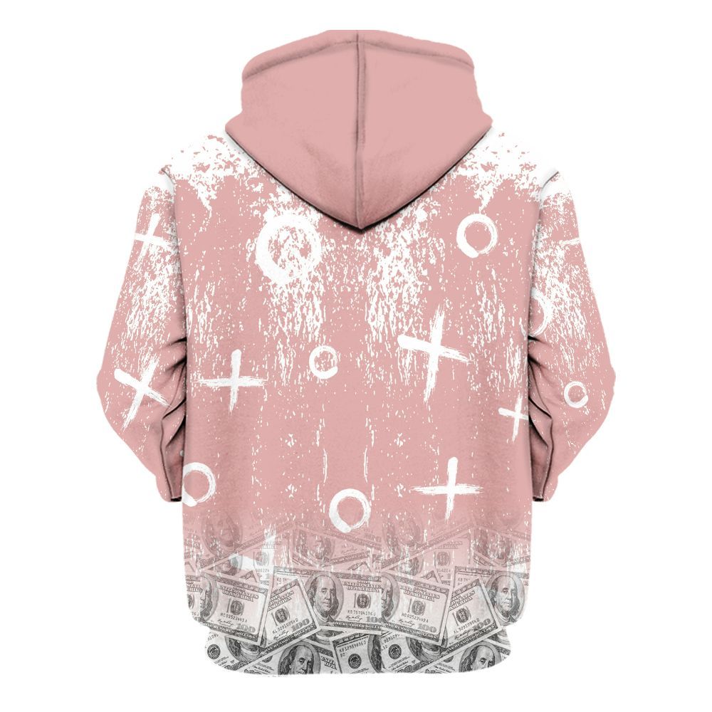 Hoodie To Match Red Stardust 3s - Selfmade Unique Drip All Over Print