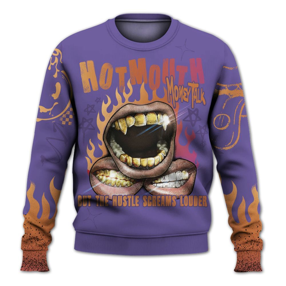 Sweatshirt To Match Book Sunset 1s - Mouth Burning Street Style All Over Print