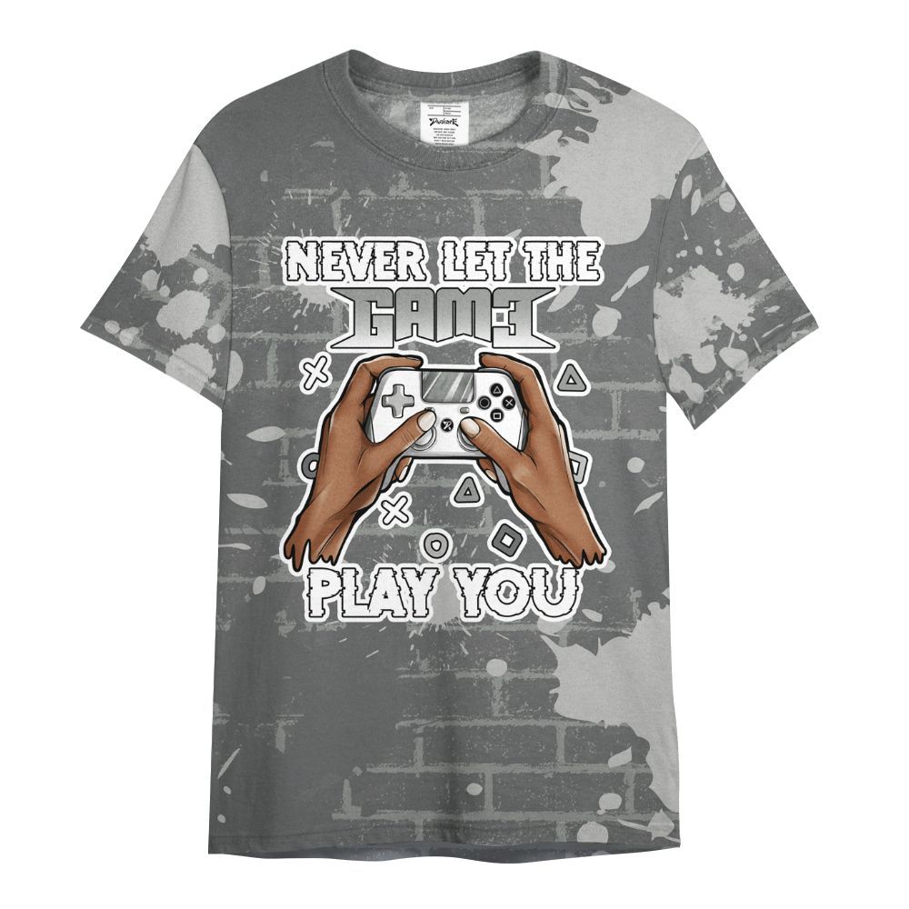Shirt To Match Retro Wet Cement 4s - PlayGame Human Brick All Over Print