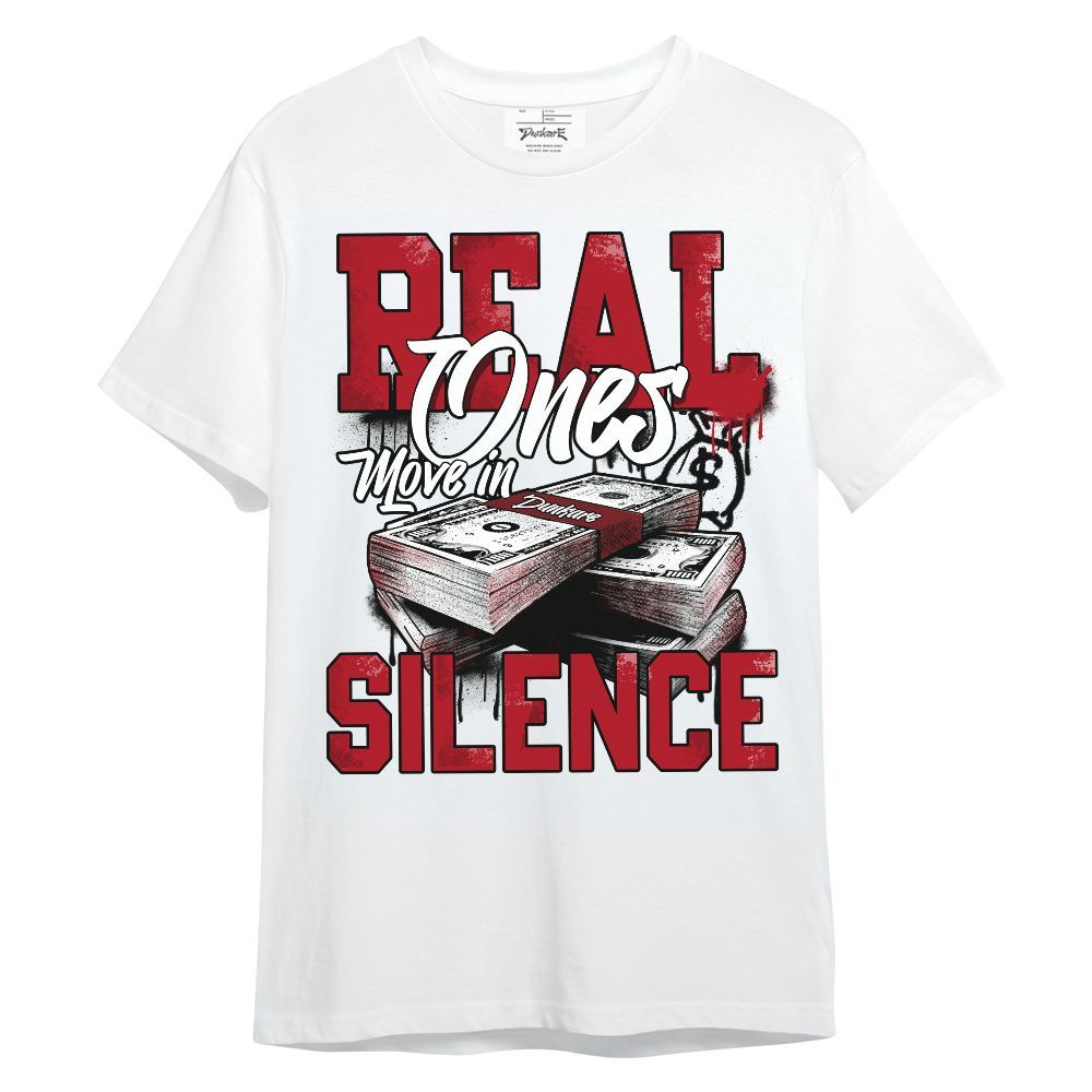 Shirt To Match Bred Velvet 11s - Move In Silence Money Unisex Shirt