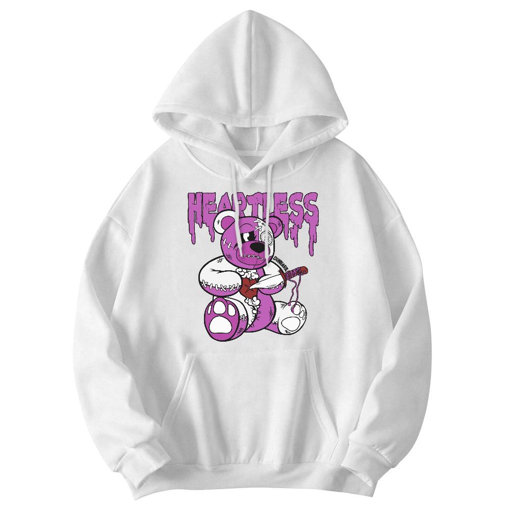 Sweatshirt To Match Hyper Violet 4s - Heartless Bear Graphic