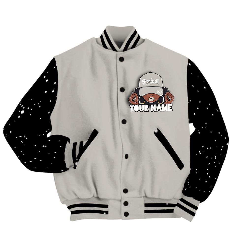 Varsity Jacket To Match Varsity Streetwear Custom Name Black Girl, SE Sail Summer 5s T-Shirt, Sneaker SE Sail Summer 5s Baseball Varsity Jacket 1604 NCT