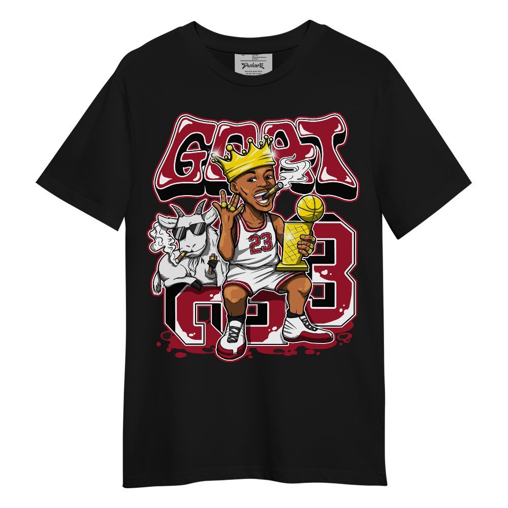 Shirt To Match High OG Black Toe Reimagined 1s - Number 23 GOAT Graphics Unisex Shirt