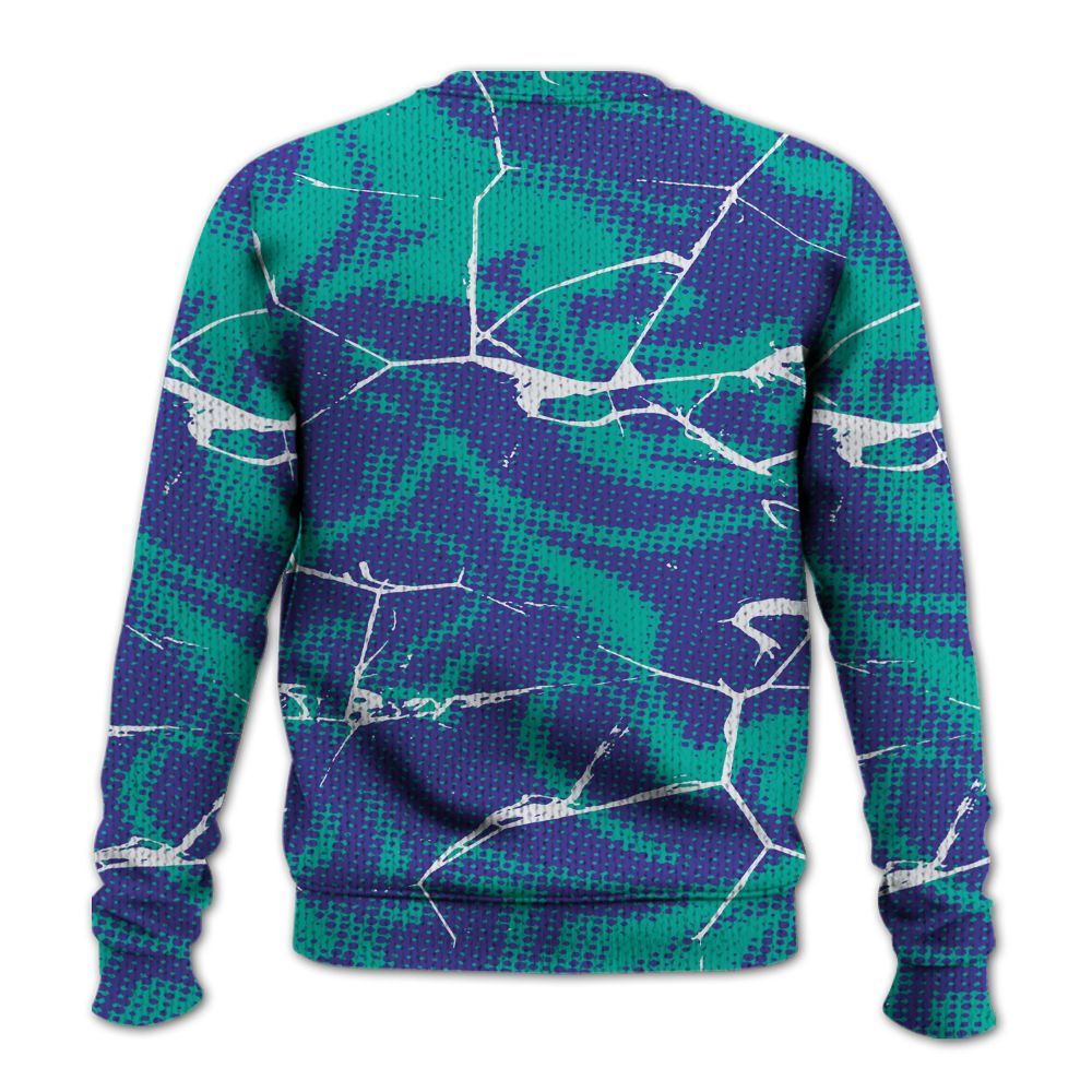 Sweater To Match Retro Grape 5s - Dislike Us Crack Graphic