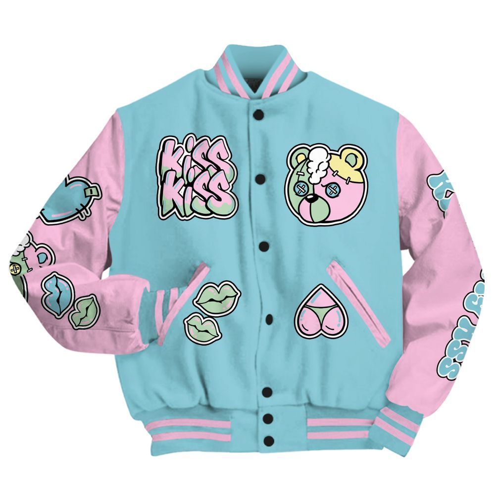 Varsity Jacket To Match SB Dunk Low Visty - Kiss My Hugz All Over Print