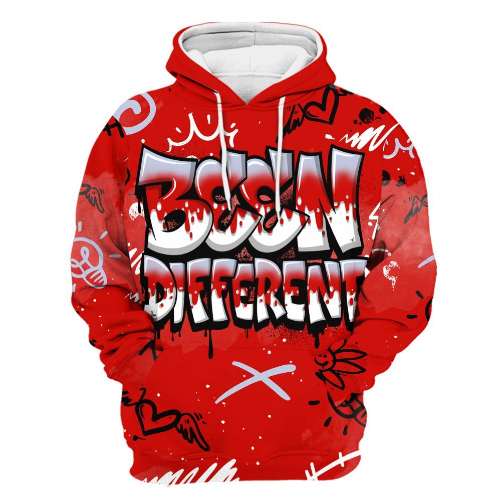 Hoodie To Match Fire Red 6s - Drip Been Di2ferent All Over Print