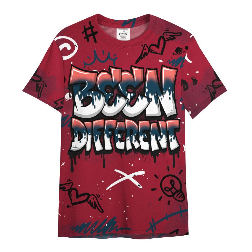 Shirt To Match Mid Multi Color 2022 1s - Drip Been Di2ferent All Over Print