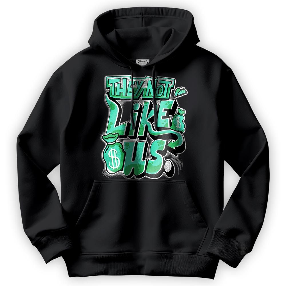 Sweatshirt To Match Black Green Glow 3s Hoodie - Dislike Us Graphic Hoodie Unisex