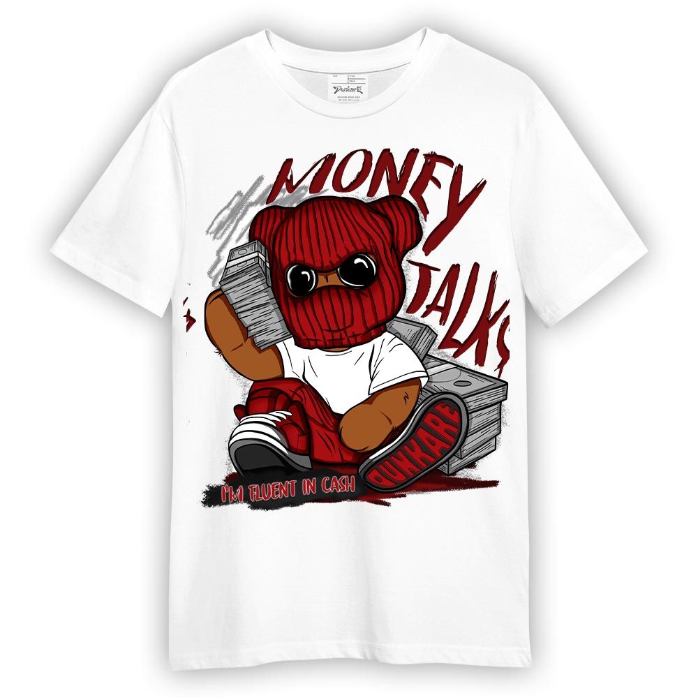 Shirt To Match Red Taxi 12s - Money Talk Bear Shirt Unisex