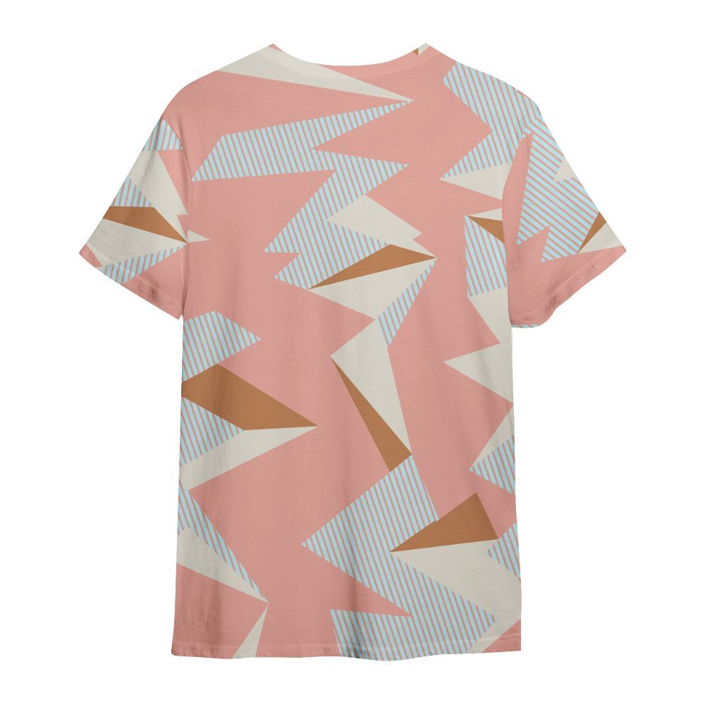 Shirt To Match Dunk Low Glacier Arctic - Geometric Camouflage Pattern All Over Print