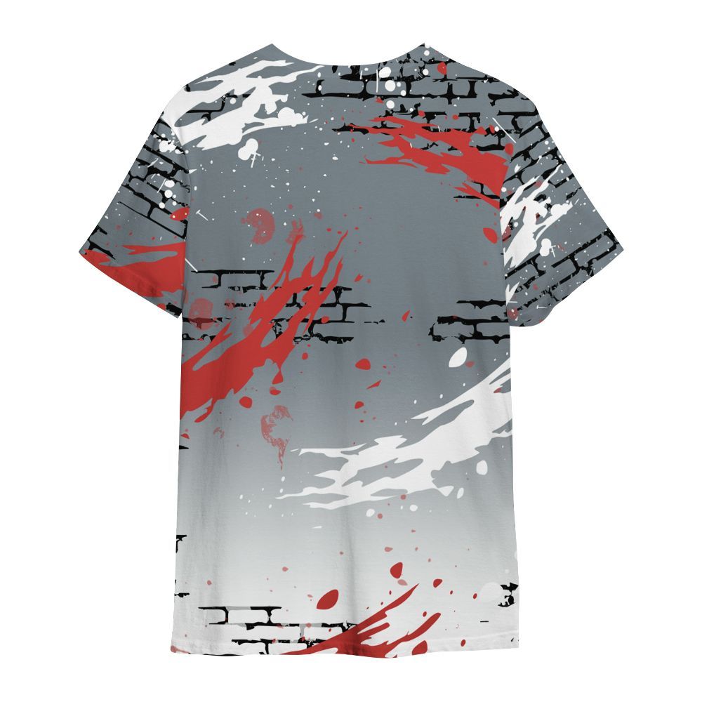 Shirt To Match Wolf Grey 13s - Values Of Loyalty Drip All Over Print