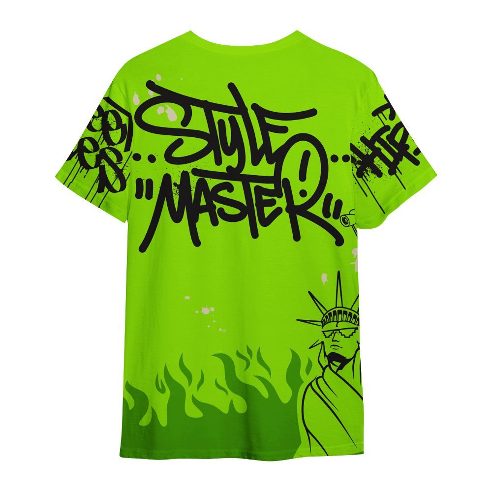 Shirt To Match Electric Green 6s - Graphic Fck Around Find Out All Over Print