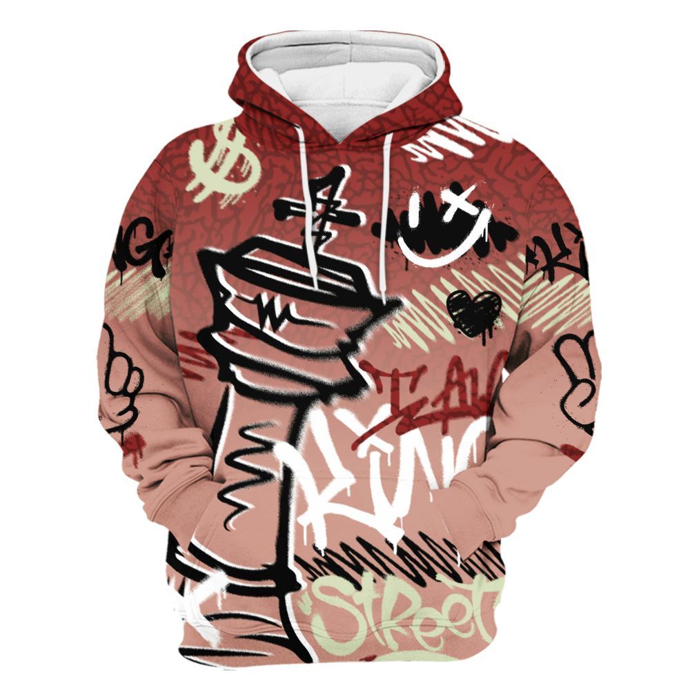 Hoodie To Match Valentines Day 3s - Street King Chess Streetwear All Over Print