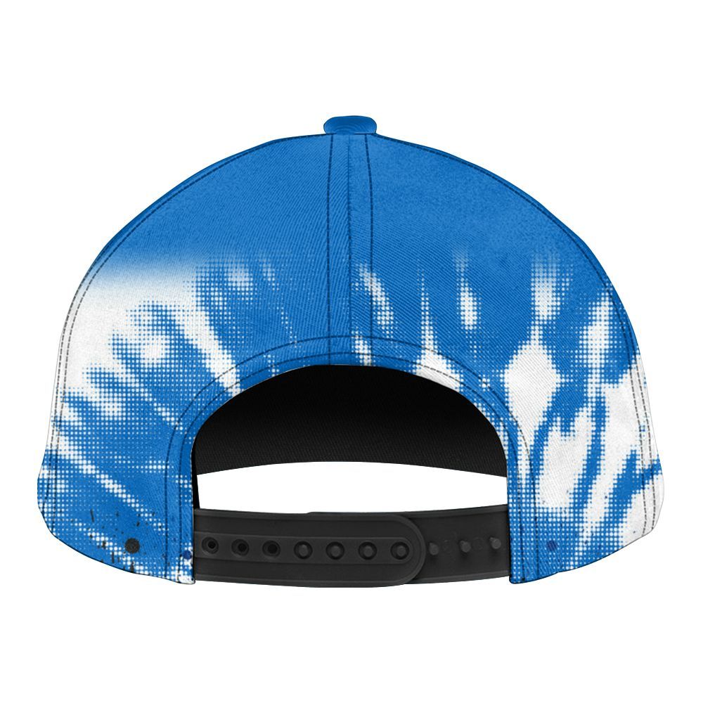 Snapback To Match Blueberry 12s - Tie Dye Graphic