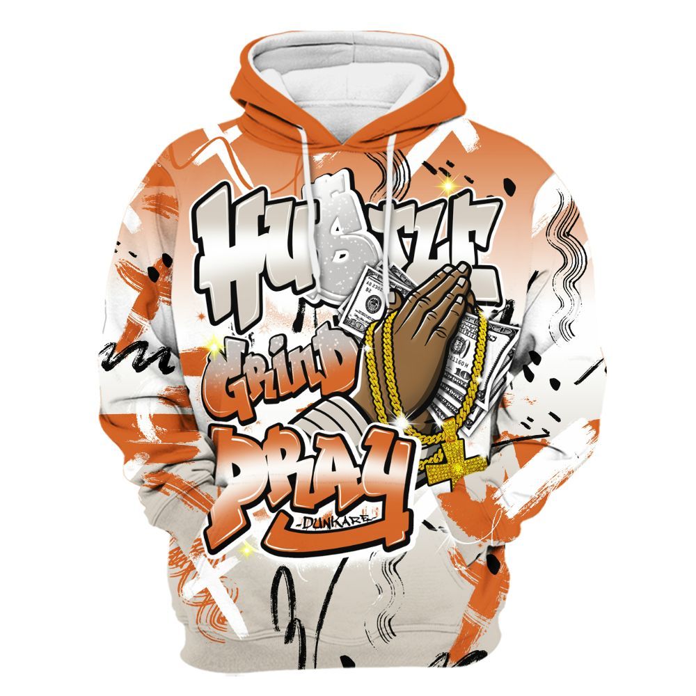 Hoodie To Match SE Craft 5s - Money Hustle Grind Pray All Over Print