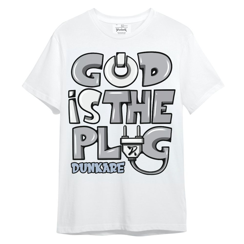 Shirt To Match Low OG Wolf Grey 1s - God Is The Power Cord Unisex Shirt